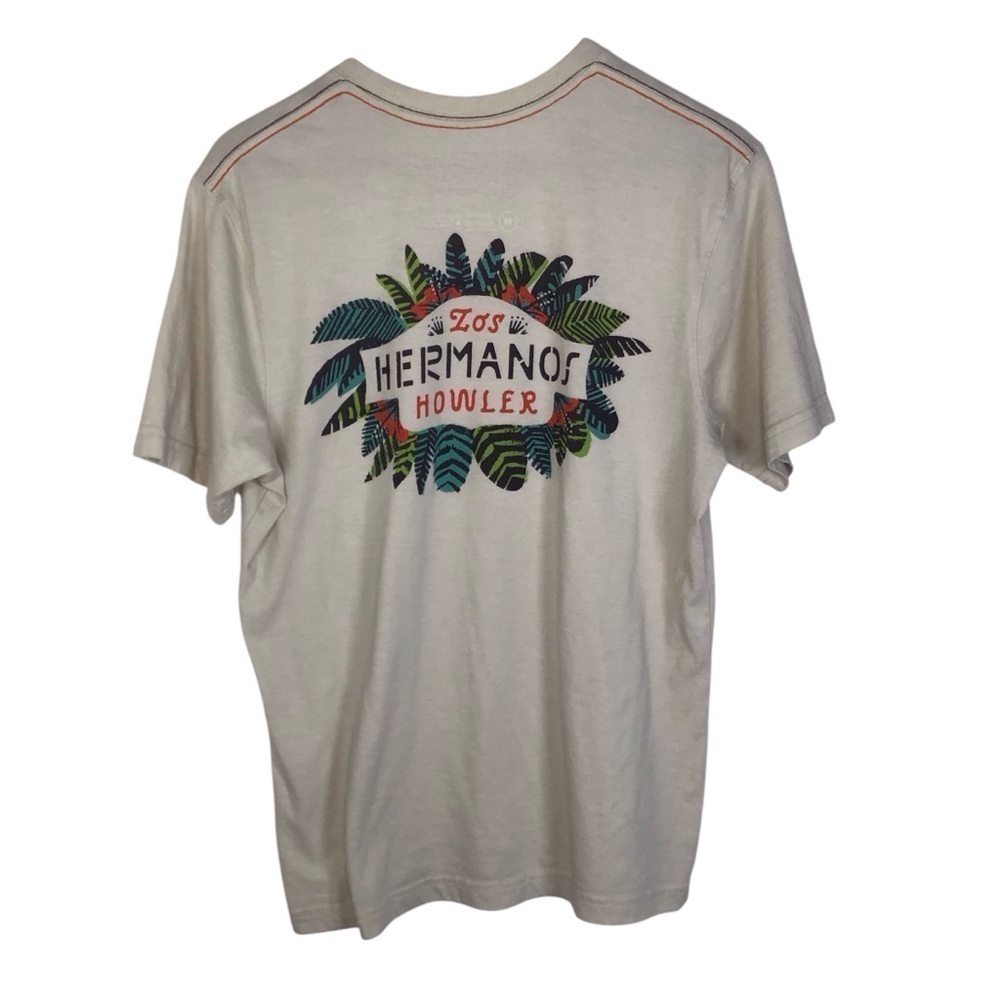 Howler Bros Los Hermanos Short Sleeve T-Shirt Size Medium.